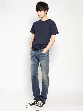 武井一輝さん（メンズ・173cm）の夏コーディネート