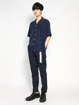 武井一輝さん(メンズ・173cm)の夏コーディネート