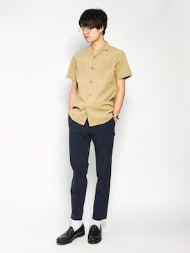 武井一輝さん（メンズ・173cm）の夏コーディネート