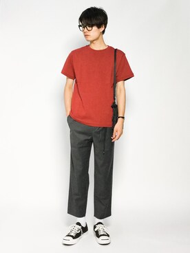 武井一輝さん（メンズ・173cm）の夏コーディネート