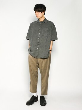 武井一輝さん（メンズ・173cm）の夏コーディネート