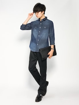 武井一輝さん（メンズ・173cm）の夏コーディネート