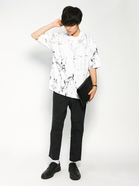 武井一輝さん（メンズ・173cm）の夏コーディネート