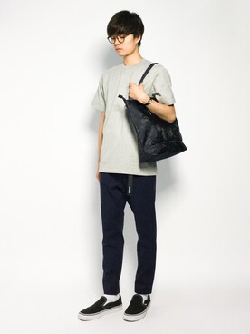 武井一輝さん（メンズ・173cm）の夏コーディネート