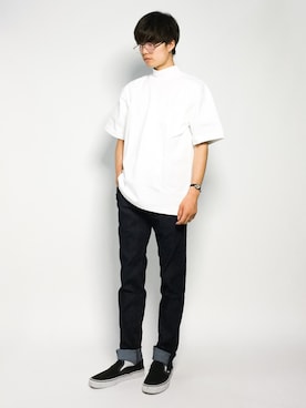 「511」｜武井一輝さん（メンズ・173cm）の夏コーディネート