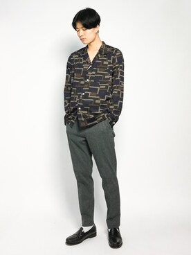 武井一輝さん（メンズ・173cm）の夏コーディネート