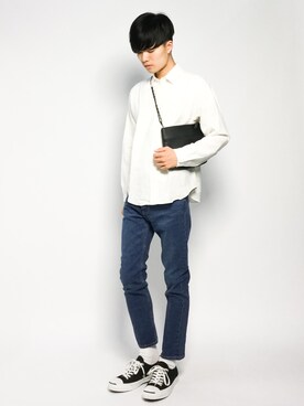 武井一輝さん(メンズ・173cm)の夏コーディネート