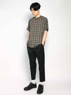 武井一輝さん(メンズ・173cm)の夏コーディネート