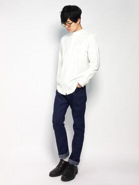 武井一輝さん(メンズ・173cm)の秋コーディネート
