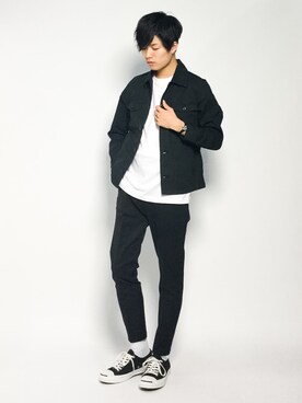 武井一輝さん(メンズ・173cm)の秋コーディネート