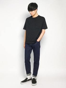 武井一輝さん（メンズ・173cm）の秋コーディネート