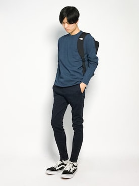 武井一輝さん（メンズ・173cm）の秋コーディネート