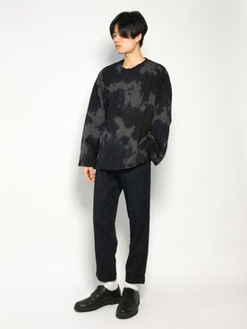 武井一輝さん（メンズ・173cm）の秋コーディネート