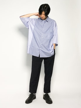 武井一輝さん（メンズ・173cm）の秋コーディネート