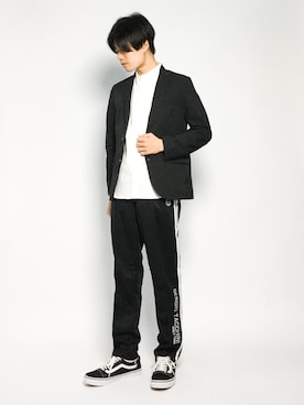 武井一輝さん（メンズ・173cm）の秋コーディネート