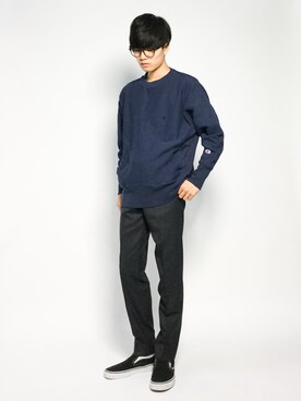 武井一輝さん(メンズ・173cm)の秋コーディネート