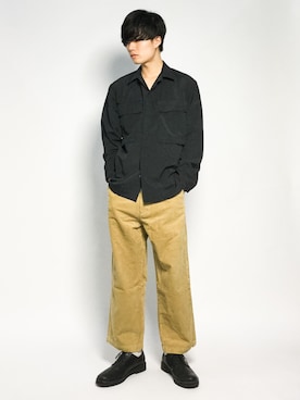 武井一輝さん（メンズ・173cm）の秋コーディネート