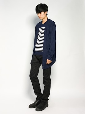 武井一輝さん（メンズ・173cm）の秋コーディネート