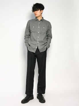 武井一輝さん（メンズ・173cm）の秋コーディネート