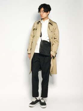 武井一輝さん（メンズ・173cm）の秋コーディネート