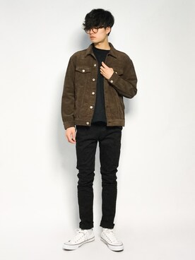 「URBAN RESEARCH Sonny Label（アーバンリサーチサニーレーベル）のアイテム（その他アウター）」を使った、武井一輝さん（メンズ・173cm）の秋コーディネート