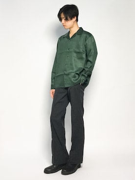 武井一輝さん（メンズ・173cm）の秋コーディネート