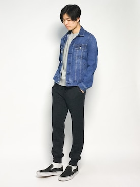 武井一輝さん（メンズ・173cm）の秋コーディネート