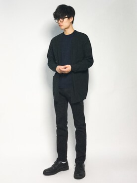 武井一輝さん（メンズ・173cm）の秋コーディネート