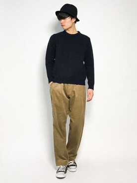 武井一輝さん(メンズ・173cm)の秋コーディネート