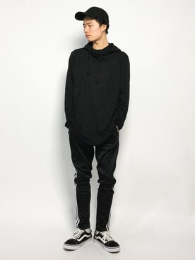 「REPIDO（リピード）のアイテム」を使った、武井一輝さん（メンズ・173cm）の秋コーディネート