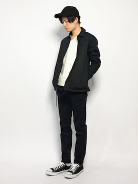 武井一輝さん（メンズ・173cm）の秋コーディネート