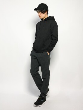 武井一輝さん（メンズ・173cm）の秋コーディネート