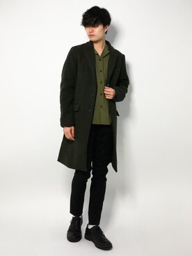 武井一輝さん（メンズ・173cm）の秋コーディネート