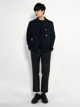 武井一輝さん(メンズ・173cm)の秋コーディネート