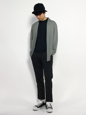 武井一輝さん（メンズ・173cm）の秋コーディネート