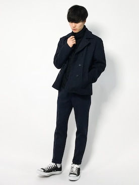 武井一輝さん(メンズ・173cm)の秋コーディネート