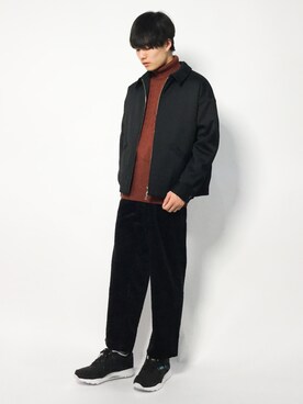 武井一輝さん（メンズ・173cm）の秋コーディネート