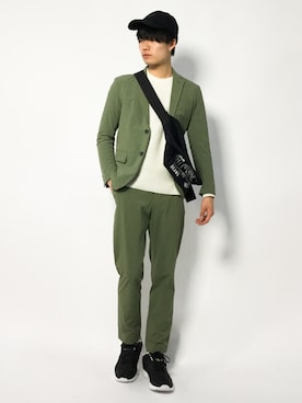 「Manhattan Portage」｜武井一輝さん（メンズ・173cm）の秋コーディネート