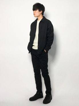 武井一輝さん（メンズ・173cm）の秋コーディネート