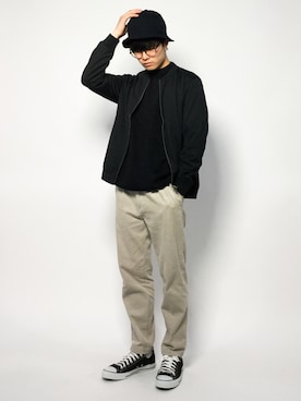 武井一輝さん（メンズ・173cm）の秋コーディネート