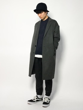 武井一輝さん（メンズ・173cm）の秋コーディネート