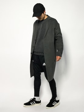 武井一輝さん（メンズ・173cm）の秋コーディネート