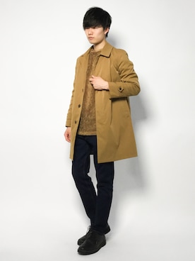 武井一輝さん（メンズ・173cm）の秋コーディネート