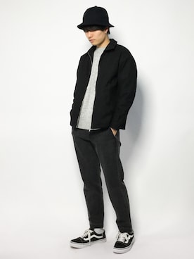 武井一輝さん(メンズ・173cm)の秋コーディネート