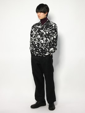 武井一輝さん（メンズ・173cm）の秋コーディネート