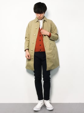 武井一輝さん(メンズ・173cm)の秋コーディネート