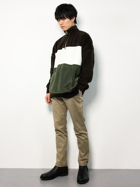 武井一輝さん（メンズ・173cm）の秋コーディネート