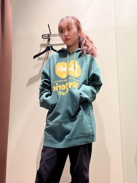 「HYSTERIC GLAMOUR（ヒステリックグラマー）のアイテム（ワンピース/ドレス）」を使った、hzktoさん（レディース・161cm）の秋コーディネート