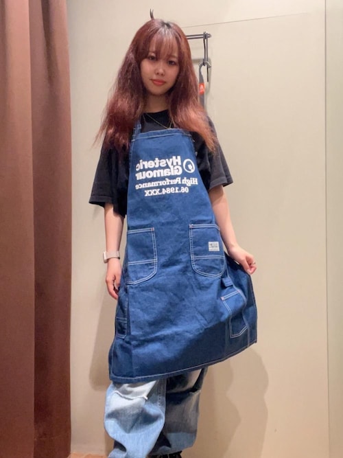 HYSTERIC GLAMOUR Workwear エプロン 新品 HYSTERIC GLAMOUR（ヒステリックグラマー）の「HYS TIME