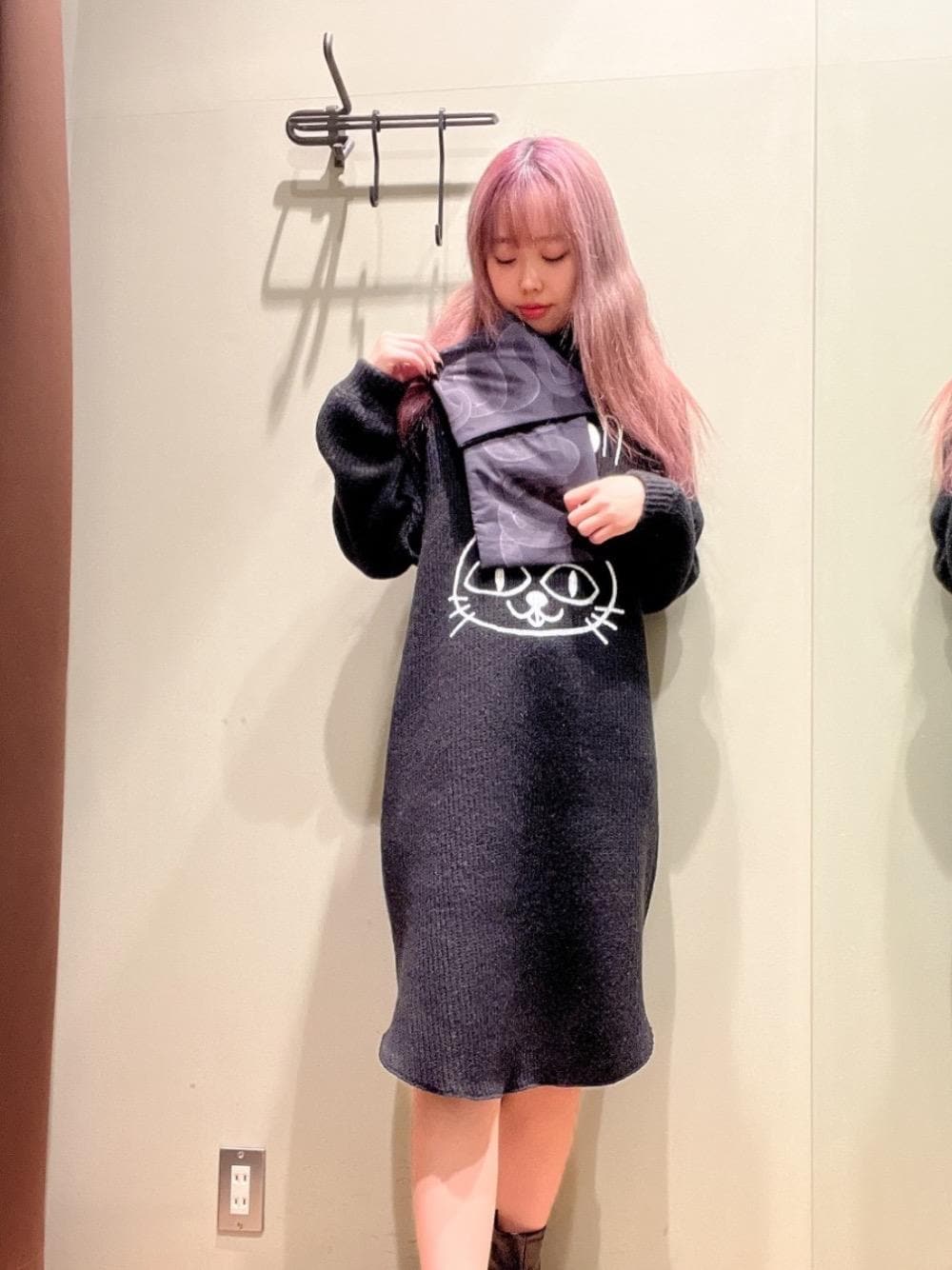 HYSTERIC GLAMOUR（ヒステリックグラマー）の「SNAKE LOOP柄 ダウン